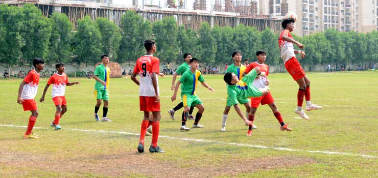 The DPS Football Tournament Boys(Open) Zone-4