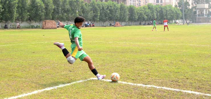The DPS Football Tournament Boys(Open) Zone-4