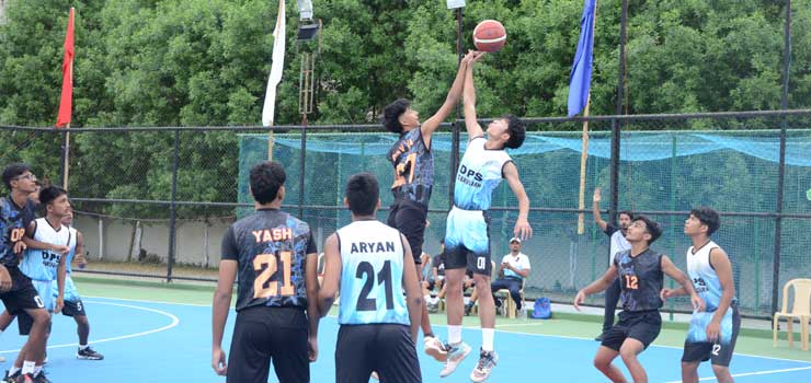 Inter-DPS Basketnall Tournment East Zone-4 27 & 28 September 2025